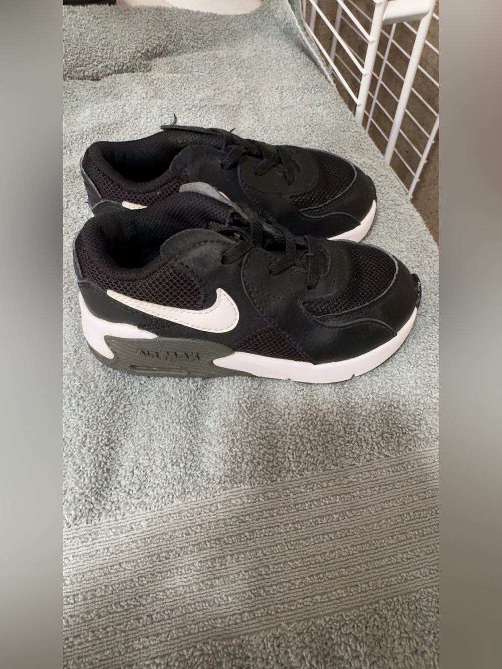Nike Black and White Low-Top Sneakers
